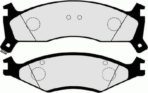 Kavo Parts BP-4024 - Тормозные колодки, дисковые, комплект autospares.lv