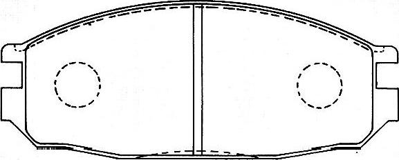 Kavo Parts BP-6596 - Тормозные колодки, дисковые, комплект autospares.lv