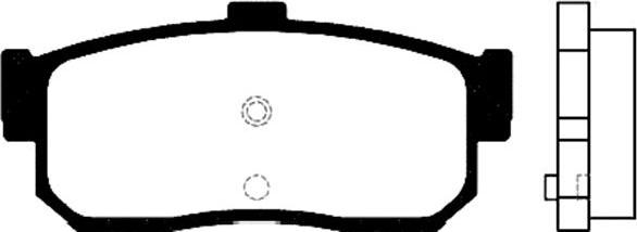 Kavo Parts BP-6549 - Тормозные колодки, дисковые, комплект autospares.lv