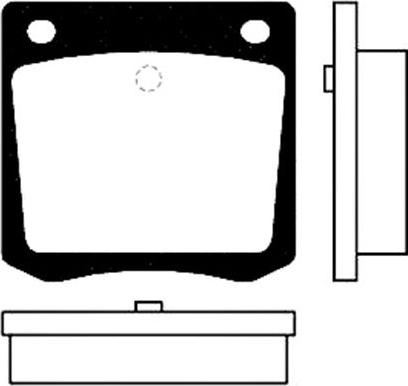 Kavo Parts BP-6540 - Тормозные колодки, дисковые, комплект autospares.lv