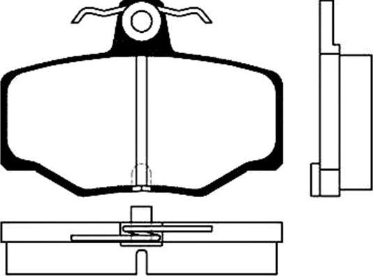 Kavo Parts BP-6547 - Тормозные колодки, дисковые, комплект autospares.lv