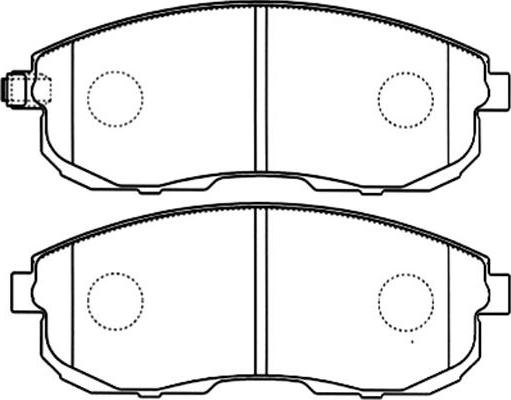 Kavo Parts BP-6567 - Тормозные колодки, дисковые, комплект autospares.lv