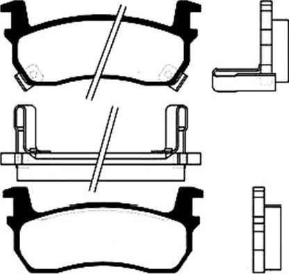 Kavo Parts BP-6519 - Тормозные колодки, дисковые, комплект autospares.lv