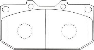 Kavo Parts BP-6513 - Тормозные колодки, дисковые, комплект autospares.lv