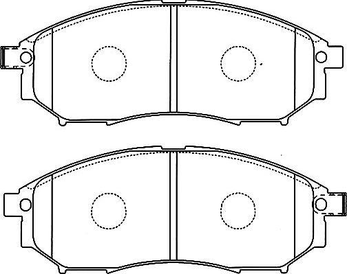 Kavo Parts BP-6583 - Тормозные колодки, дисковые, комплект autospares.lv