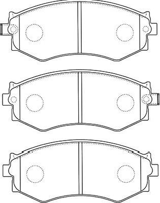 Kavo Parts BP-6604 - Тормозные колодки, дисковые, комплект autospares.lv