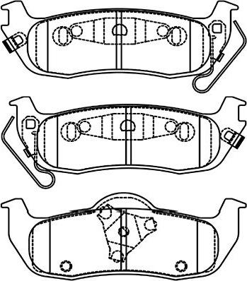 Kavo Parts BP-6623 - Тормозные колодки, дисковые, комплект autospares.lv