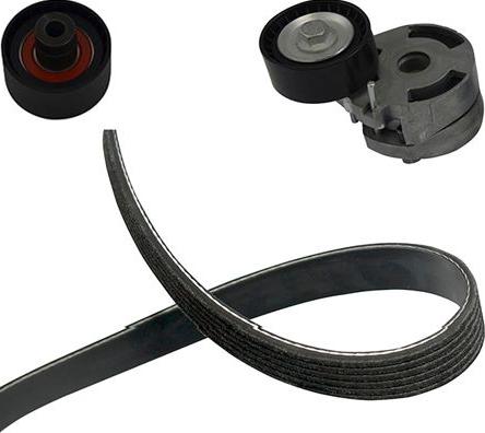 Kavo Parts DKM-4504 - Комплект клинового ремня autospares.lv