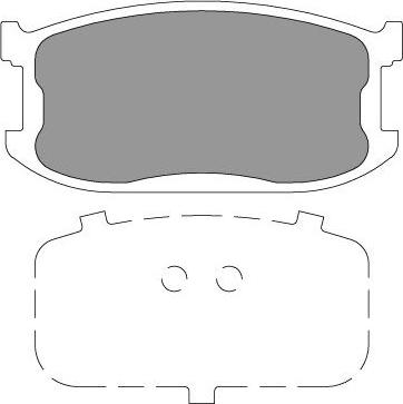 Kavo Parts KBP-4565 - Тормозные колодки, дисковые, комплект autospares.lv