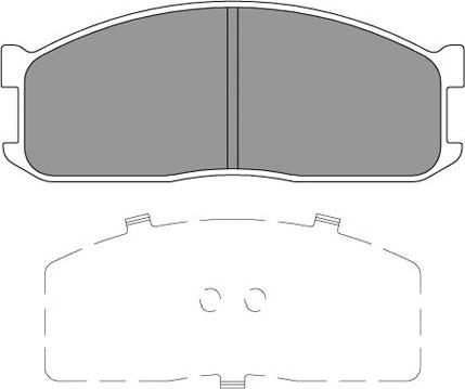 Kavo Parts KBP-4566 - Тормозные колодки, дисковые, комплект autospares.lv