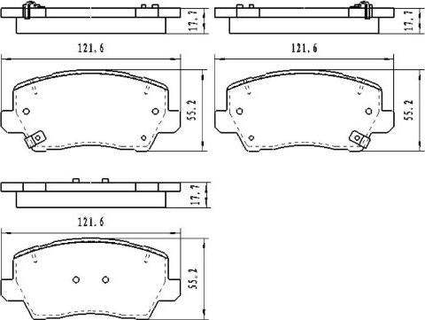 Kavo Parts KBP-4579 - Тормозные колодки, дисковые, комплект autospares.lv