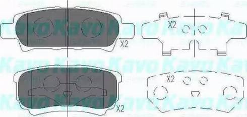 RIDER RD.3323.DB3247 - Тормозные колодки, дисковые, комплект autospares.lv