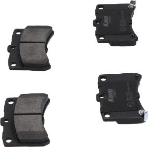 Kavo Parts KBP-1510 - Тормозные колодки, дисковые, комплект autospares.lv