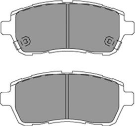 FTE 9002054 - Тормозные колодки, дисковые, комплект autospares.lv