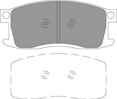 Kavo Parts KBP-2054 - Тормозные колодки, дисковые, комплект autospares.lv