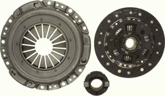 Kawe 955471 - Комплект сцепления autospares.lv