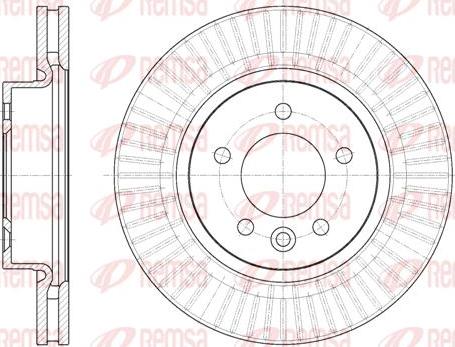 Kawe 6994 10 - Тормозной диск autospares.lv