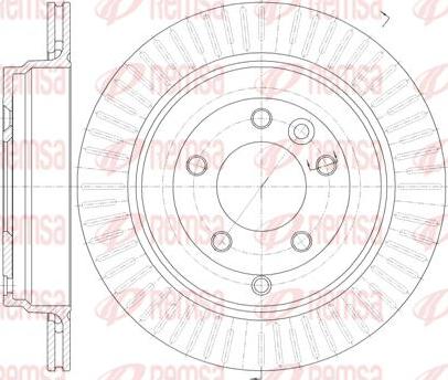 Kawe 6995 10 - Тормозной диск autospares.lv