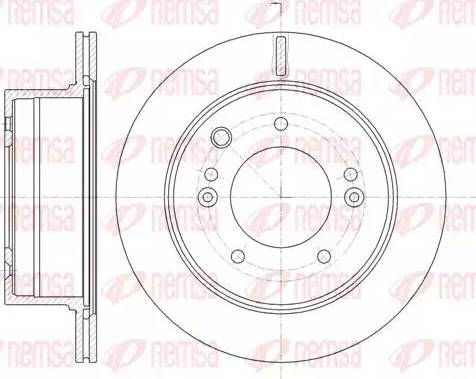 Kawe 6993 10 - Тормозной диск autospares.lv