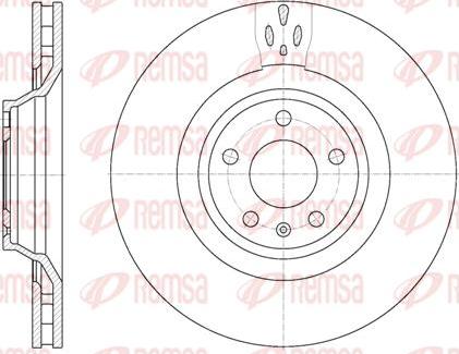 Kawe 6942 10 - Тормозной диск autospares.lv