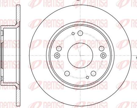 Kawe 6984 00 - Тормозной диск autospares.lv