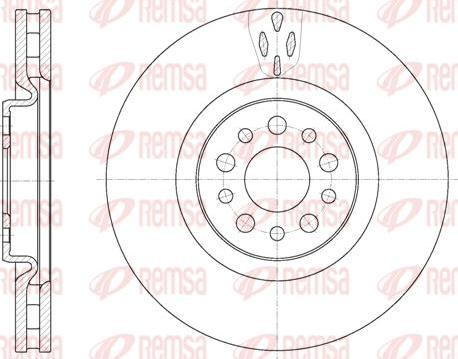 Maxtech 875656.6880 - Тормозной диск autospares.lv