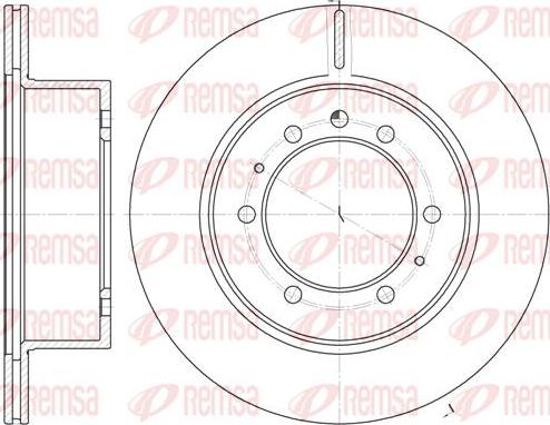 Kawe 6926 10 - Тормозной диск autospares.lv