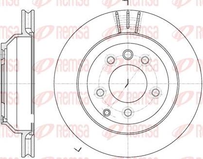 Kawe 6971 10 - Тормозной диск autospares.lv