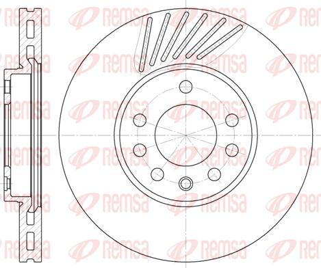 Kawe 6494 10 - Тормозной диск autospares.lv