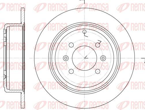 TRW DF2781 - Тормозной диск autospares.lv