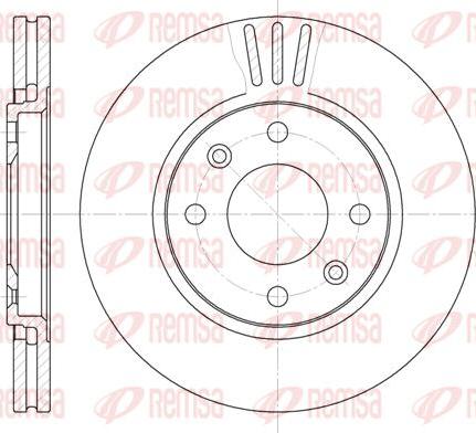 Kawe 6449 10 - Тормозной диск autospares.lv