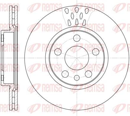 Kawe 6442 11 - Тормозной диск autospares.lv