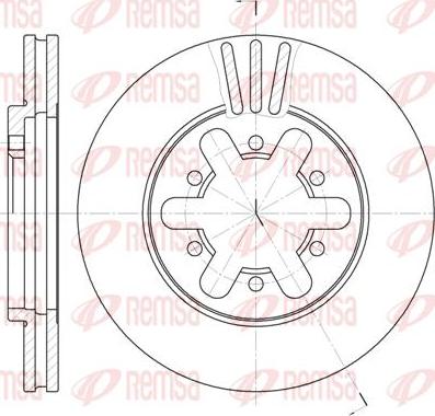 Kawe 6450 10 - Тормозной диск autospares.lv