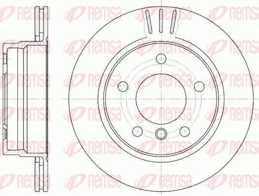 Kawe 6458 10 - Тормозной диск autospares.lv