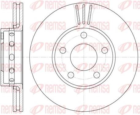 Kawe 6463 10 - Тормозной диск autospares.lv