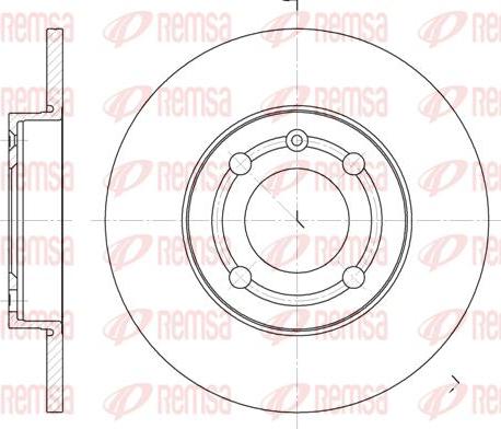 Kawe 6418 00 - Тормозной диск autospares.lv