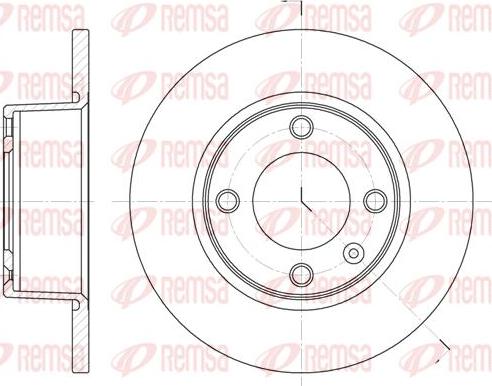 Kawe 6433 00 - Тормозной диск autospares.lv