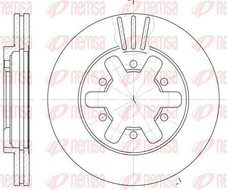 Kawe 6432 10 - Тормозной диск autospares.lv