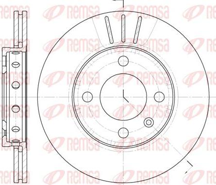 Kawe 6426 10 - Тормозной диск autospares.lv