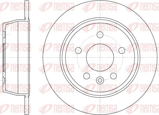 Kawe 6471 00 - Тормозной диск autospares.lv