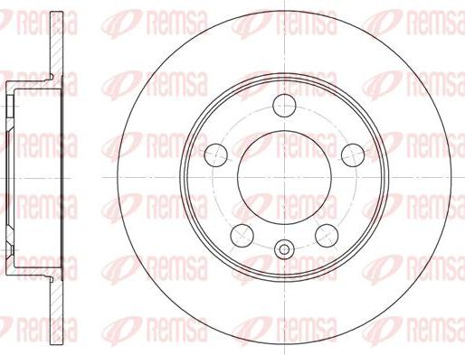 Kawe 6547 00 - Тормозной диск autospares.lv