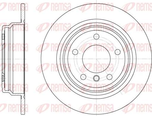 Kawe 6554 00 - Тормозной диск autospares.lv