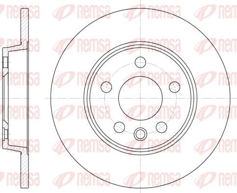 Kawe 6558 00 - Тормозной диск autospares.lv