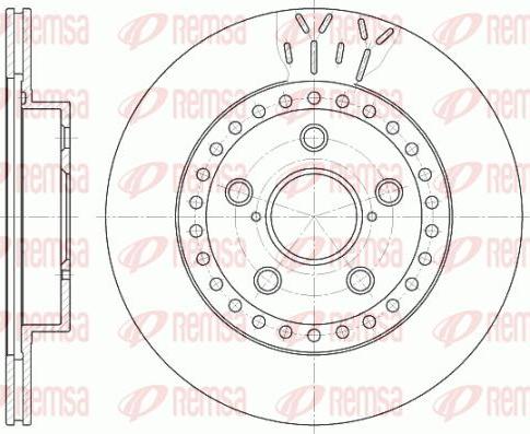 ST-Templin 0311027940 - Тормозной диск autospares.lv