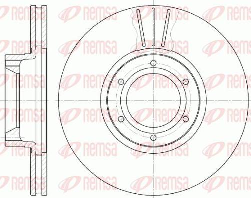 Kawe 6567 10 - Тормозной диск autospares.lv