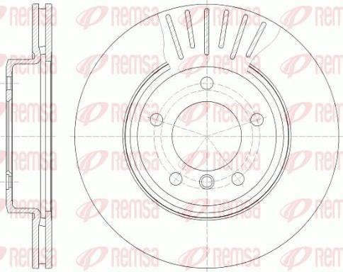 Kawe 6589 10 - Тормозной диск autospares.lv