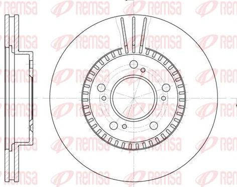 Kawe 6586 10 - Тормозной диск autospares.lv