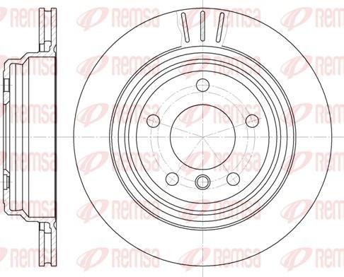 Kawe 6588 10 - Тормозной диск autospares.lv