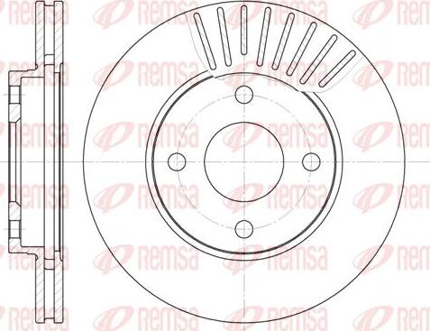 Kawe 6575 10 - Тормозной диск autospares.lv