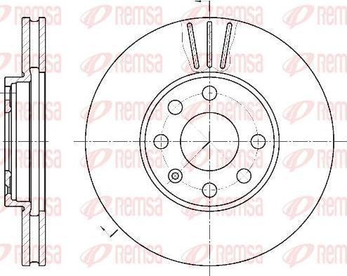 Kawe 6572 10 - Тормозной диск autospares.lv